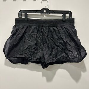 OVER OVER Men’s Black Racing Shorts